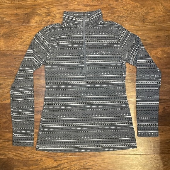 Columbia Quarter Zip Size S - Picture 1 of 5